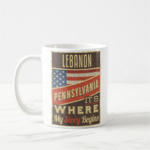 Lebanon Pennsylvania Kaffeetasse