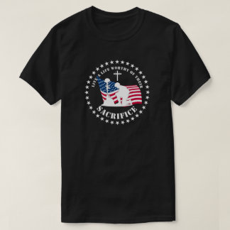 Lebe ein würdigeres Leben2 -Vet T-Shirt
