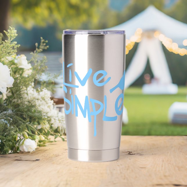 Lebe einfach thermobecher (Hochzeit (gedreht))