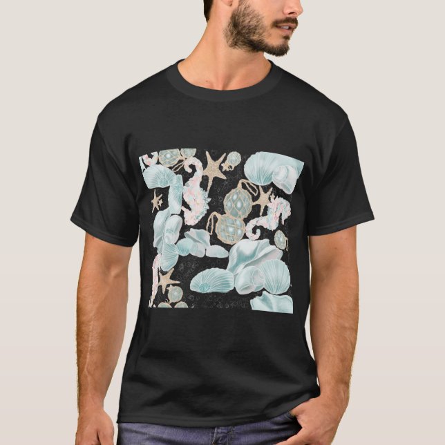 Lebe für den Strand T-Shirt (Vorderseite)