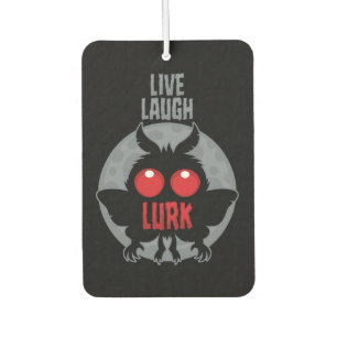 Lebe Lache Lauer Mothman Kryptid Autolufterfrischer