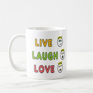 Lebe Lache Liebe Kaffeetasse