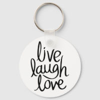 Lebe Lache Liebe – Klassische Inspirierende Typogr