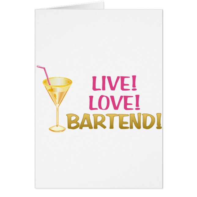Lebe! Liebe! Bartend! (Vorne)