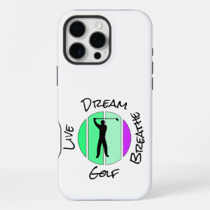 Lebe, träume, atme Golf iPhone 16 Pro Max Hülle