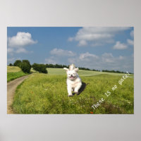 "Lebe wie..." Poster - Buddhistische (Matrix) Vers