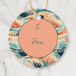 Leben am Meer Geschenkanhänger