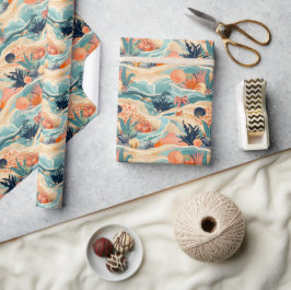 Leben am Meer Geschenkpapier