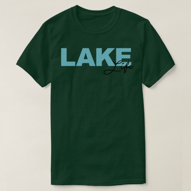 Leben am See T-Shirt (Design vorne)