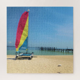 Leben am Strand - 20x20 - 676 Stück Puzzle