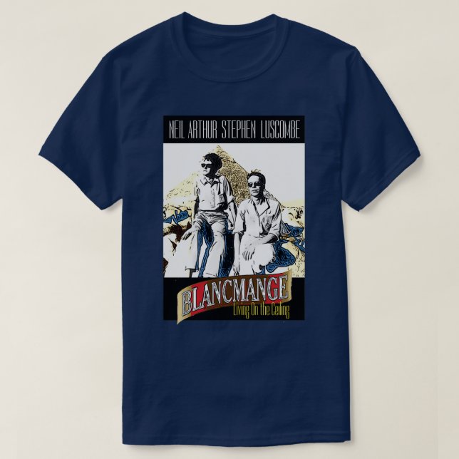 Leben auf Blancmange  T-Shirt (Design vorne)
