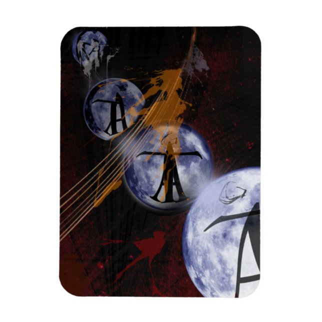 Leben auf den Mars 2014 Magnet (Vertikal)