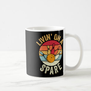 Leben auf einem lustigen Bowling-Team Bowler Bowli Kaffeetasse