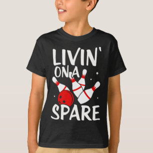 Leben auf einem Shirt Bowling League Team Shirt