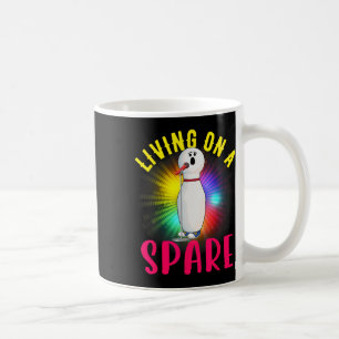 Leben auf einem Shirt Bowling League Team Shirt Kaffeetasse