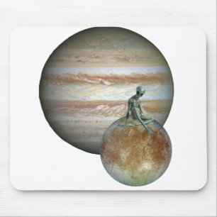 Leben auf Europa-Jupiters Mond Mousepad