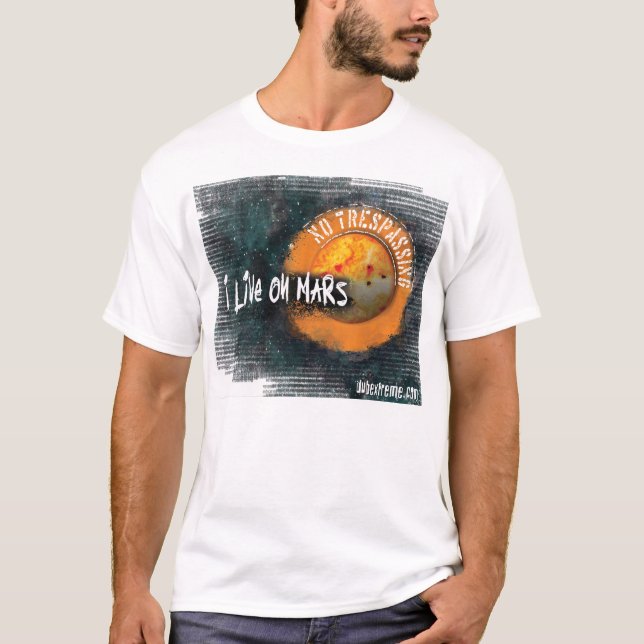 Leben auf Mars T-Shirt (Vorderseite)
