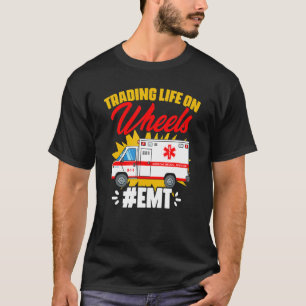 Leben auf Rädern Notarzt Ambu T-Shirt