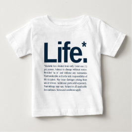 Leben* Baby T-shirt