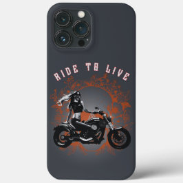 Leben - Bikermädchen Case-Mate iPhone Hülle