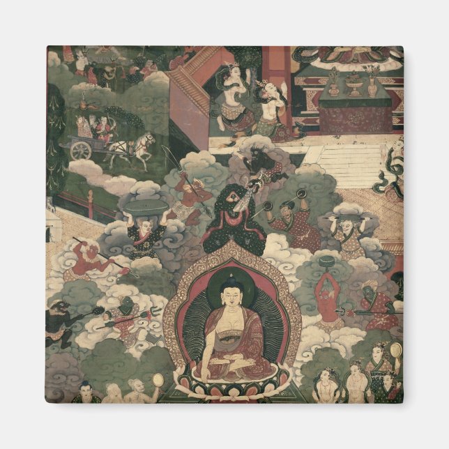 Leben Buddha Sakymuni Magnet (Vorne)