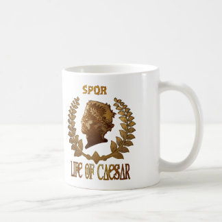 Leben der Caesar-Insignie-Tasse Kaffeetasse