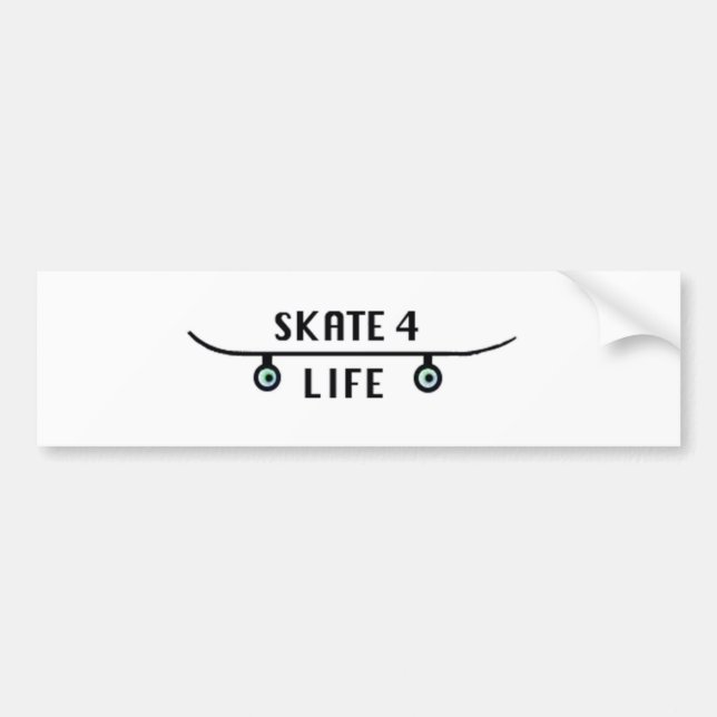 Leben der Skate 4 Autoaufkleber (Vorne)