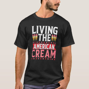 Leben des amerikanischen Cream Sorbet Popsicle Moc T-Shirt