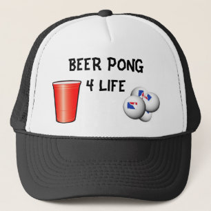 LEBEN DES BIER-PONG 4 TRUCKERKAPPE