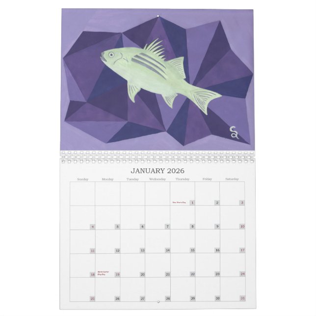 Leben des Hudsons Kalender (Jan 2026)