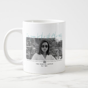 Leben des Party - Der weiße Lotus Jumbo-Tasse