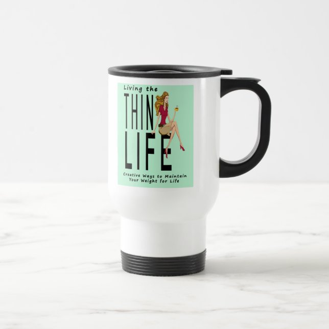 Leben die dünnes Lebens-hohe Tasse (Rechts)