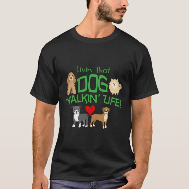 Leben dieses Hundes Walker T-Shirt (Vorderseite)