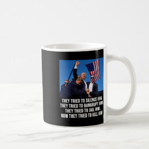 Leben Donald Trump Tasse Shot - Nie übergeben