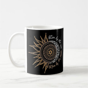 Leben durch die Liebe der Sonne am Mond Niedlicher Kaffeetasse
