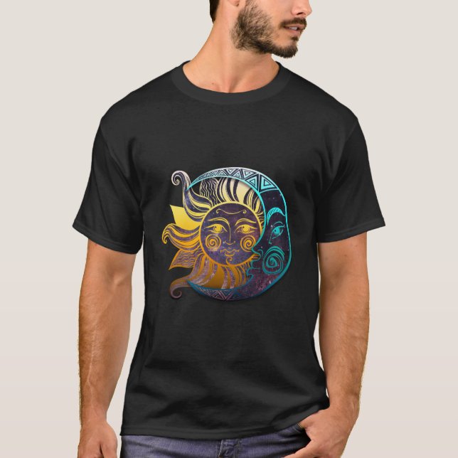 Leben durch die Sonne Liebe durch das Spiritualitä T-Shirt (Vorderseite)