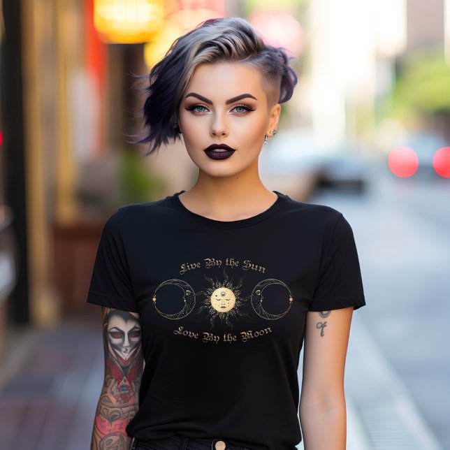 Leben durch die Sonne T-Shirt (Von Creator hochgeladen)