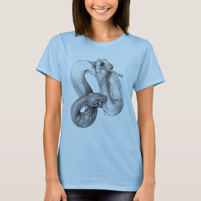 Leben eines Künstler-Damen-Shirts T-Shirt (Vorderseite)