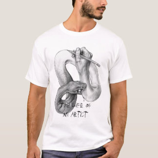 Leben eines Künstler-Shirts T-Shirt