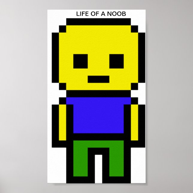 Leben eines noben Posters Poster (Vorne)