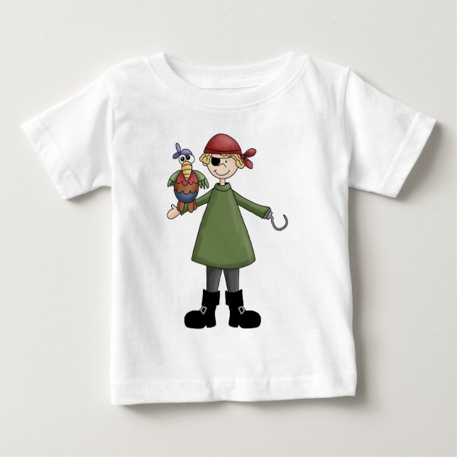 Leben eines Piraten Baby T-shirt (Vorderseite)