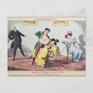 Leben einfach gemacht: Verordnung für das Schelten Postkarte