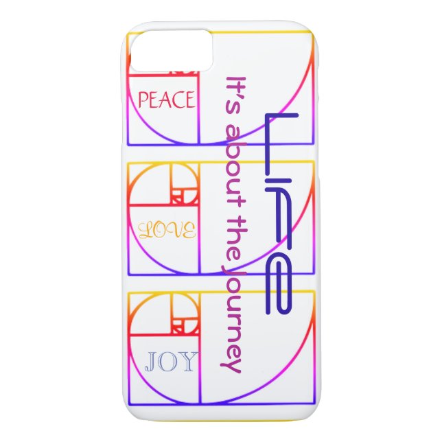 Leben - Es geht um die Reise Case-Mate iPhone Hülle (Rückseite)