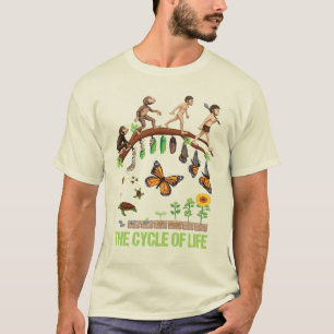 Leben-Evolutions-Primate zum Mann, T-Shirt