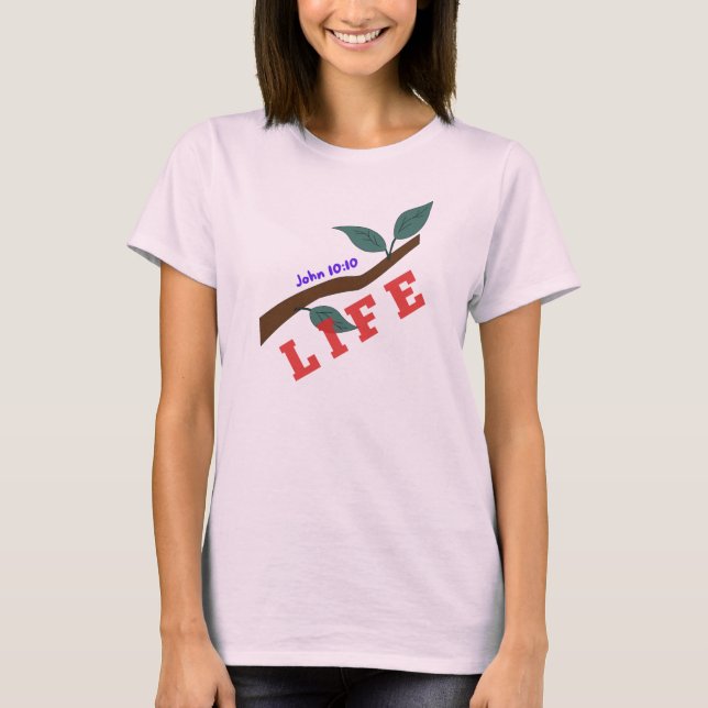 Leben - Frauen-Hemd T-Shirt (Vorderseite)