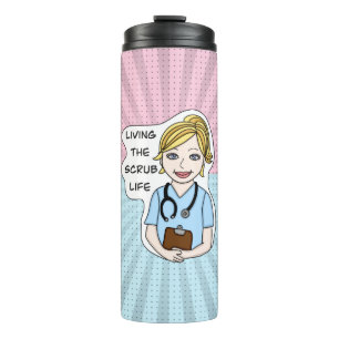 Leben für Krankenschwester, Pflegepersonal, Doktor Thermosbecher