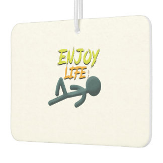 Leben genießen autolufterfrischer