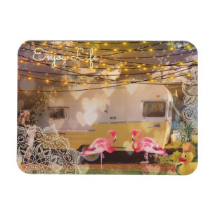 Leben genießen magnet