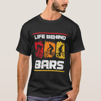 Leben hinter Rs Mountainbiken für ein Mountainbike T-Shirt