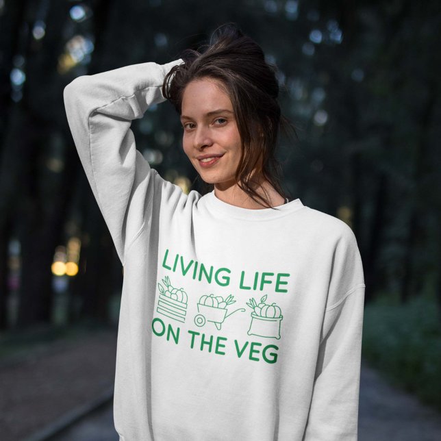 Leben im Alter Sweatshirt (veggie sweatshirt)